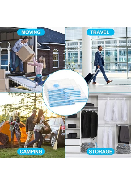 2 Adet 80X100 cm 2 Adet Dayanıklı Vakum Saklama Torbaları Giysi Yastıklar Yatak Battaniye Daha Fazla Yerden Tasarruf Sıkıştırma Seyahat El Pompası Mühür Fermuar (Yurt Dışından) indirimleri