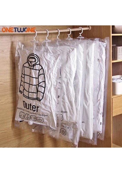 67X90CM Dolap Asılı Vakum Saklama Torbaları Giysiler Için, Uzay Tasarruf Çantaları Mühür Saklama Giyim Çanta Dolap Organizatör Sıkıştırılmış Çanta (Yurt Dışından) modelleri