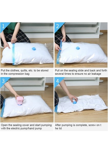 1 Adet 50X70 cm El Rulo Vakum Torbası Elbise Saklama Torbası Şeffaf Katlanır Sıkıştırılmış Organizatör Seyahat Uygun Yerden Tasarruflu Mühür Paket Valfli (Yurt Dışından) fırsatları