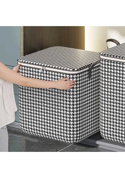 F-50X50X70CM Büyük Saklama Kutusu Toz Geçirmez Organizatörler Dokunmamış Dolap Yerden Tasarruf Çantası Ev Taşıma Yatak Kutusu Seyahat Depolama Organizasyonu (Yurt Dışından) fiyatları