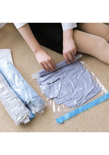 40X60 cm Uygun Vakum Torbası Ev Yorgan Elbise Su Geçirmez Vakum Depolama Organizatör Seyahat Sıkıştırma Depolama Yerden Tasarruf Mühür Çanta (Yurt Dışından)