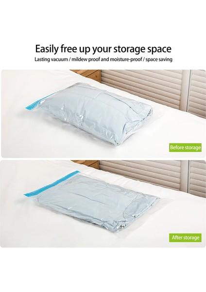 40X60 cm Uygun Vakum Torbası Ev Yorgan Elbise Su Geçirmez Vakum Depolama Organizatör Seyahat Sıkıştırma Depolama Yerden Tasarruf Mühür Çanta (Yurt Dışından) fırsatları