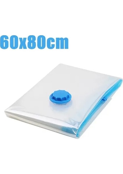 60X80CM Uygun Vakum Poşeti Depolama Ev Düzenleyici Şeffaf Elbise Organizatör Mühür Sıkıştırılmış Seyahat Tasarruflu Çanta Paketi (Yurt Dışından)