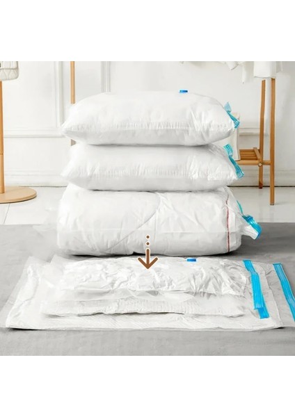 2 ADET-70X100 cm 1 Adet/2 Adet Vakum Saklama Torbaları Yatak Yastık Havlu Giysi Giyim Yorgan Saklama Çantası Şeffaf Uzay Tasarrufu Mühür Çanta (Yurt Dışından) fırsatları