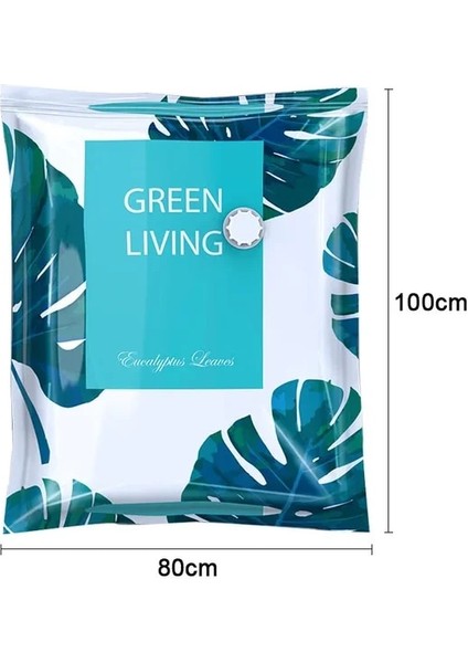 A- 80X100CM 2 Parça 6 Stil Vakum Torbası Elbise Yorgan Saklama Torbaları Ev Düzenleyici Seyahat Sıkıştırılmış Organizasyon Yerden Tasarruf Yatak Mühür Paketi (Yurt Dışından)