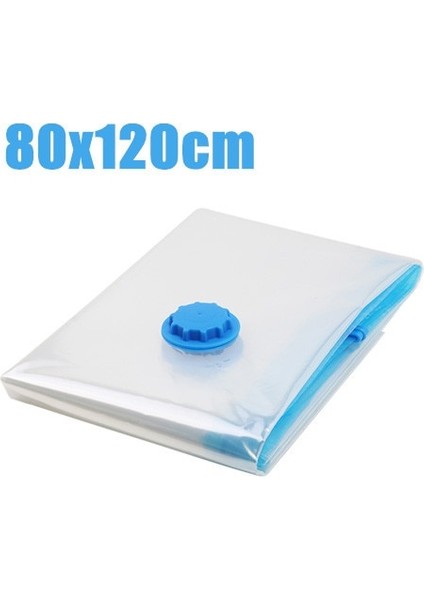 80X120 cm Uygun Vakum Poşeti Depolama Ev Düzenleyici Şeffaf Elbise Organizatör Mühür Sıkıştırılmış Seyahat Tasarruflu Yer Çanta Paketi (Yurt Dışından)