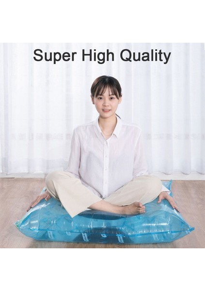 BLUE-50X70X30CM 5 Parça Vakum Torbası Elbise Yorgan Saklama Torbaları El Sıkıştırılmış Uzaydan Tasarruf Mühür Paket Giyim Sıkıştırma Organizatör Ev Seyahat Için (Yurt Dışından) fiyatları