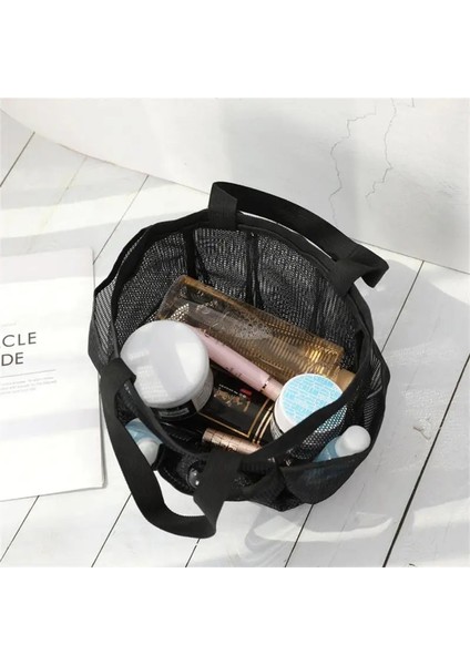 Stil A 3 Adet 1 ~ 5 Adet Taşınabilir Duş Saklama Çantası Çabuk Kuruyan Örgü Duş Çantası Örgü Duş Caddy Tote Banyolar Için Yerden Tasarruf ve Hafif (Yurt Dışından) modelleri