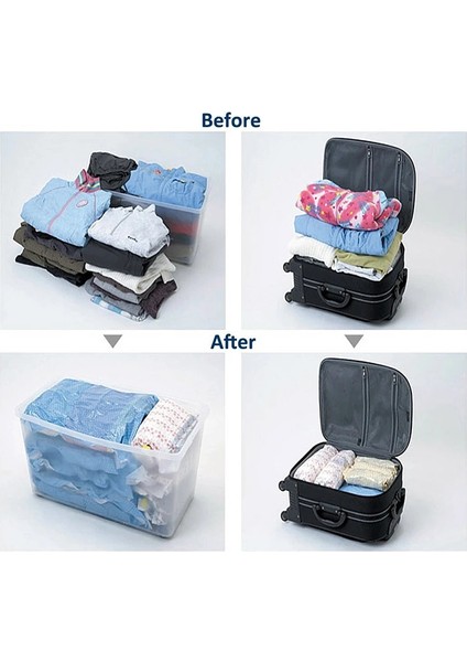 50X70 cm Yeni Giysi Sıkıştırma Saklama Torbaları El Haddeleme Giyim Plastik Vakum Ambalaj Çuval Seyahat Uzay Tasarrufu Çanta Bagaj (Yurt Dışından) modelleri