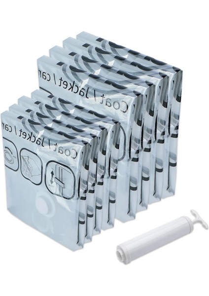 Sadece 6 Adet Çanta 67X90CM Yerden Tasarruflu Dolap Asılı Vakum Saklama Çantası, Toz Geçirmez, Nem Geçirmez, Gardırop Organizatörü Askılı Sıkıştırılmış Çanta (Yurt Dışından) indirimleri