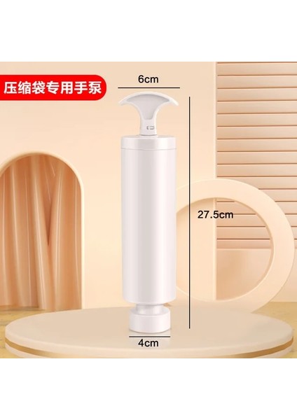 El Pompası Vakum Saklama Torbası ve El Pompası/elektrikli Pompa Sıkıştırma Kalınlaştırıcı Giysiler Pamuk Yorgan Sıkıştırma Alanları Seyahat Kullanımı (Yurt Dışından)