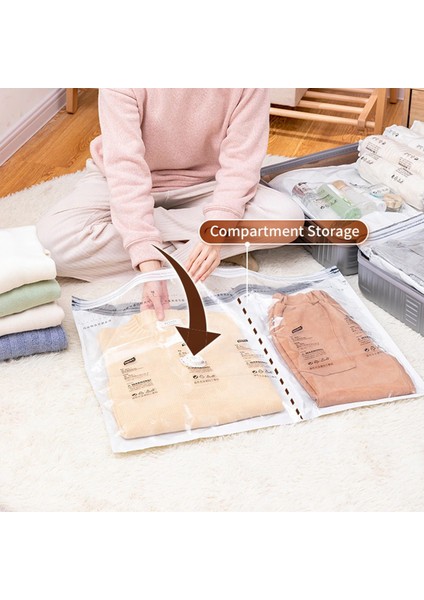 56X80CM 2 Adet 1/2/5 Adet Vakum Poşeti Seyahat Yerden Tasarruf Sağlayan Roll Up Sıkıştırma Depolama Gömlek Çanta Ekstra Büyük Seyahat Bavulları Için Kumaş (Yurt Dışından) fırsatları