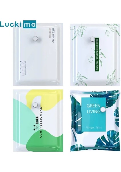 B- 50X70CM 10 Parça 6 Stil Vakum Torbası Elbise Yorgan Saklama Torbaları Ev Düzenleyici Seyahat Sıkıştırılmış Organizasyon Yerden Tasarruf Yatak Mühür Paketi (Yurt Dışından) modelleri