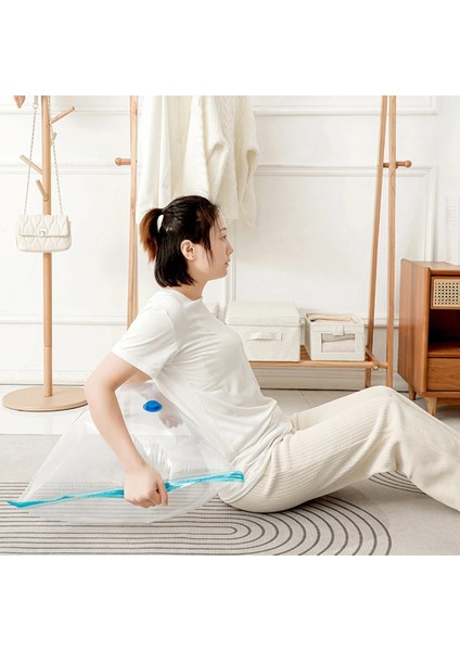 30X40CM Çanta Seyahat Mühür Paketi Yeniden Kullanılabilir Vakum Sıkıştırma Mühürleyen Çanta Toz Geçirmez Yerden Tasarruflu El Pompası Giysi Battaniye Yatak (Yurt Dışından) fiyatları