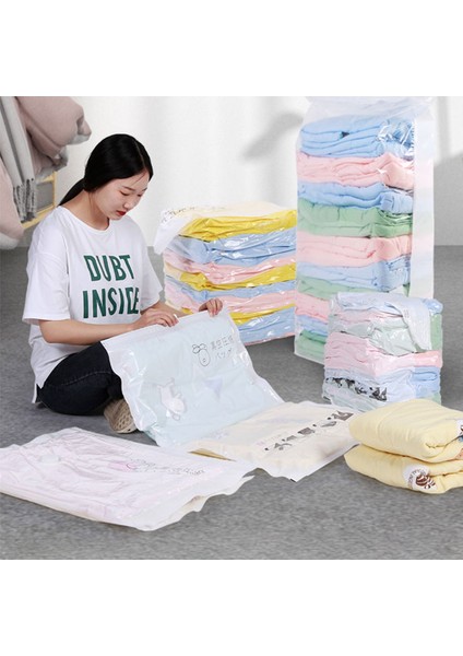 60 cm Geniş Alan Formülü Hava Vakum Torbaları Sıkma Egzoz Yorgan Elbise Pantolon Vakum Saklama Çantası Nem Toz Önleme Depolama Organizatör (Yurt Dışından) fiyatları