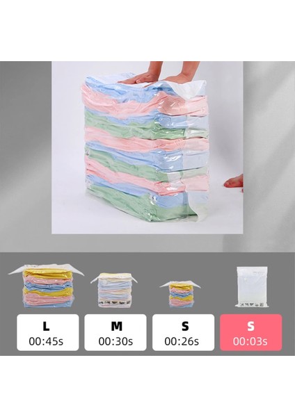 60 cm Geniş Alan Formülü Hava Vakum Torbaları Sıkma Egzoz Yorgan Elbise Pantolon Vakum Saklama Çantası Nem Toz Önleme Depolama Organizatör (Yurt Dışından) indirimleri