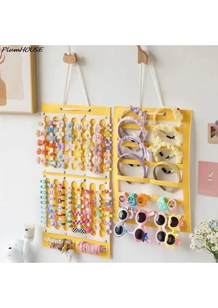 A4 Saç Fiyonkları Organizatör Büyük Kapasiteli Kafa Bandı Tutucu Duvar Asılı Saç Tokası Depolama Askı Yerden Tasarruf Sağlayan Saç Kızlar Oda Duvar Dekoru (Yurt Dışından) indirimleri