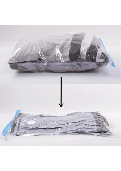 3 Adet x El Pompası 70 x 90 cm 3/6/8 Adet Vakum Elbise Saklama Organizatör Vakum Torbaları Giysi Sıkıştırılmış Çanta El Pompası Yerden Tasarruf Mühür Battaniye Organizatör (Yurt Dışından) fırsatları