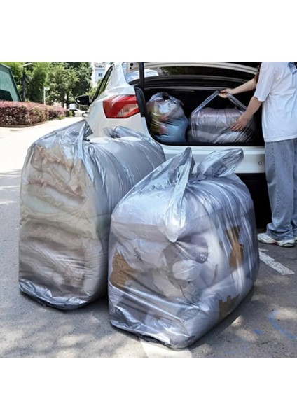 Stil B Saklama Çantası Gümüş Gri Çok Yönlü Yerden Tasarruf Su Geçirmez Kullanışlı Kalınlaşmış Hareketli Çanta Büyük Kapasiteli Saklama Çantası Bagaj Çantası (Yurt Dışından) modelleri