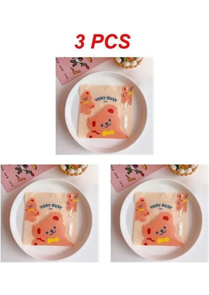 Stil C 3 Adet 1~5 Adet Gıda Saklama Organizatörü 13.5*13.5cm Seçilen Malzemeler Yaratıcı ve Sevimli Yer Kaplamaz Taşıması Kolay Plastik 4.2g (Yurt Dışından)