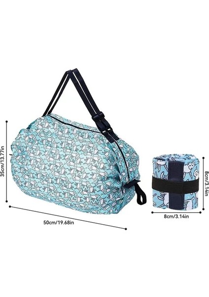 Renk 30 Katlanabilir Alışveriş Çantası Uzay Tasarrufu Yeniden Kullanılabilir Süpermarket Bakkal Alışveriş Çantası Seyahat Plaj Spor Spor Çantası Aperatifler Giysileri Için (Yurt Dışından)