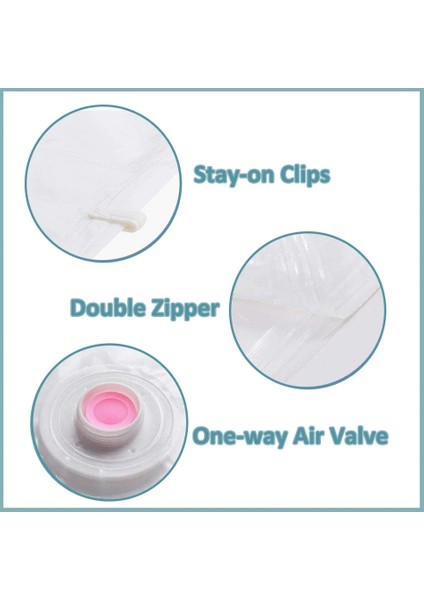 90X70CM 3 Adet Dolap Asılı Vakum Saklama Çantası Askı ile Kalınlaşmak Anti-Toz Saklama Dolabı Organizatör Space Saver Çanta Toz Geçirmez Kapak Çanta (Yurt Dışından) fırsatları