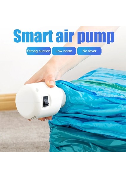 Abd Set 5 Adet 220 V 55 W Güçlü Elektrikli Hava Pompası Vakum Pompası Seyahat Vakum Torbası Giysi Sıkıştırma Pompası Organizatör Space Saver Sızdırmazlık (Yurt Dışından) modelleri