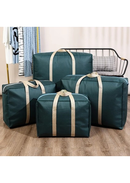 Yeşil Xl 78X55X25CM Dokunmamış Kumaş Saklama Çantası Su Geçirmez Yorgan Elbise Katlanır Saklama Çantası Yorgan Organizatör Saplı Yerden Tasarruf Ev (Yurt Dışından) fiyatları