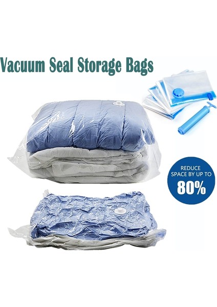 3'lü Pompalı Çanta Orta 50 x 70 cm Vakumlu Saklama Torbaları Yorganlar Için Uzay Tasarrufu Yatak Örtüleri Battaniyeler Yorgan Elbise Dolabı Düzenleyiciler ve Saklama Alanı Çantaları (Yurt Dışından) indirimleri
