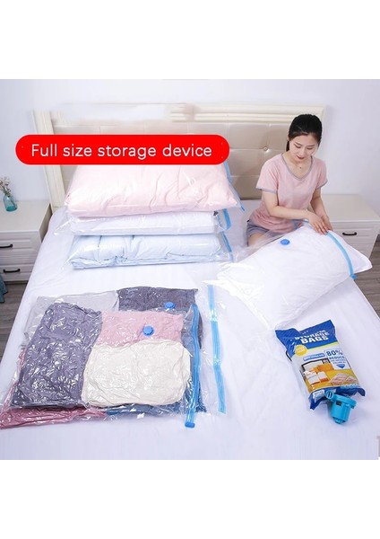 10 Adet 50X70 Vanalı Vakumlu Saklama Torbaları Şeffaf Katlanır Sıkıştırılmış Yerden Tasarruflu Seyahat Mühür Paket Organizatörleri Havlu Bez Battaniye (Yurt Dışından) fırsatları