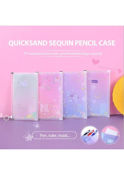 Stil D 2 Adet 1/2 Adet Karikatür Kırtasiye Çantası Snap Düğmesi Kalem Kutusu Sevimli Uzay Tavşan Yaratıcı Şeffaf Su Geçirmez Çocuk Kalem Depolama (Yurt Dışından) fiyatları