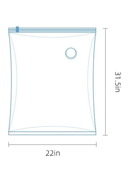 56 cm x 80 cm Ücretsiz Pompalama Vakum Sıkıştırılmış Çanta Yüksek Kapasiteli Şeffaf Kalın Vakum Torbası Giysiler Için Yerden Tasarruflu Dolap Organizatör (Yurt Dışından)