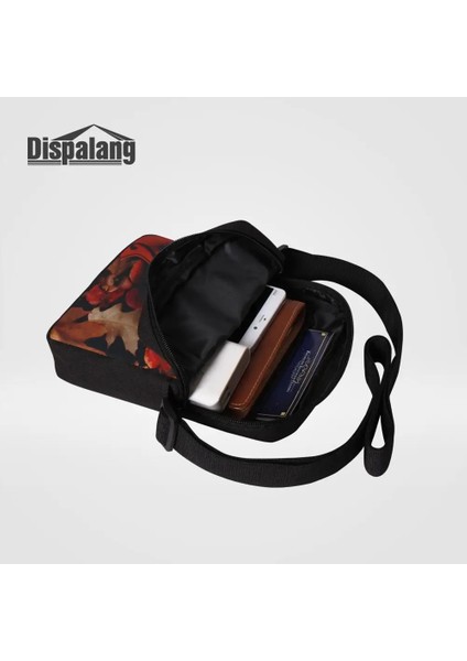 Mini Messenger BAG16 23X17X5CM Evren Uzay Unicorn Kadın Vintage Messenger Çanta Özel Görüntü Baskı Bayanlar Rahat Çanta Kızlar Mini Crossbody Omuz Çantası (Yurt Dışından) indirimleri