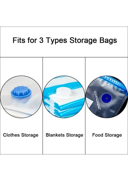 Giysi 100X80CM Çanta 1 Parça Yeni Taşınabilir Vakum Pompası Gıda Elbise Yorgan Vakum Saklama Torbası Çok Fonksiyonlu Sous Vide Mühürleyen Space Saver Sıkıştırma Packer (Yurt Dışından) fiyatları