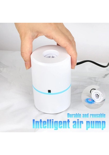 1 Adet 60X80 mm Pompa Organizatör Sıkıştırılmış Çanta Elektrikli Pompa Seyahat Vakum Torbası Pompası Mini Mühürleyen Makinesi Space Saver Giysiler Için Gıda Organizatör (Yurt Dışından) modelleri