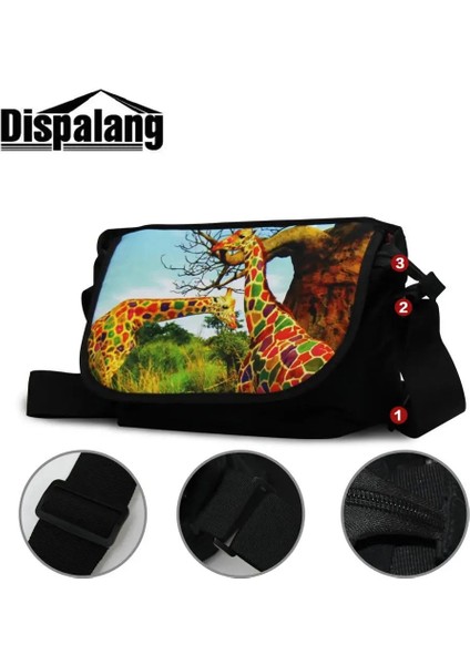 Messenger Bag7 37X21X16CM Unicorn Hayvan Kanvas Messenger Çanta Genç Kızlar Için Evren Uzay Kadın Büyük Günlük Crossbody Omuz Çantaları Erkek Büyük Satchel (Yurt Dışından) fırsatları