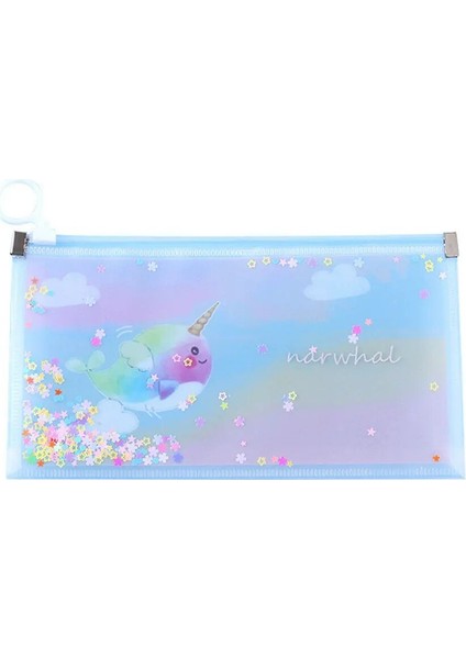 Stil B 5 Adet 1 ~ 5 Adet Karikatür Kırtasiye Çantası Snap Düğmesi Kalem Kutusu Sevimli Uzay Tavşan Yaratıcı Şeffaf Su Geçirmez Çocuk Kalem Depolama (Yurt Dışından) indirimleri