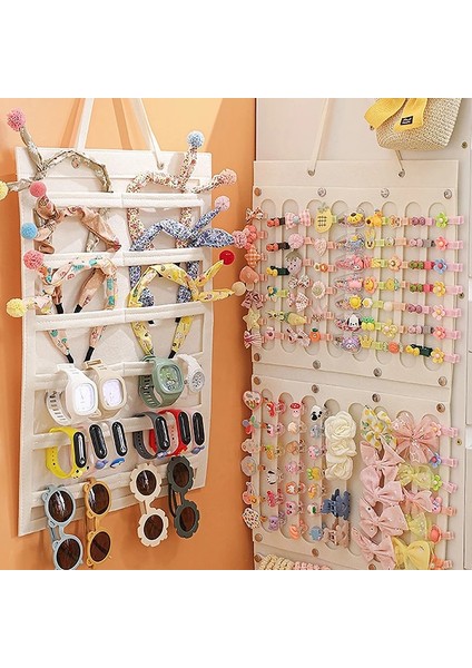 Pkb Saç Fiyonkları Organizatör Duvar Asılı Büyük Kapasiteli Kafa Bandı Tutucu Saç Tokası Depolama Askı Yerden Tasarruf Sağlayan Aksesuar Kız Odası Için (Yurt Dışından) modelleri