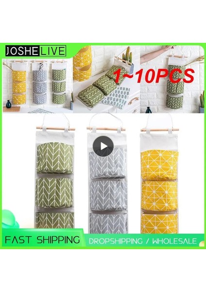 Stil C 2 Adet 1 ~ 10 Adet Cepler Pamuk Asılan Saklama Çantası Su Geçirmez Iç Çamaşırı Çorap Organizatör Yerden Tasarruf Kozmetik Makyaj Kutusu Raf (Yurt Dışından) fırsatları