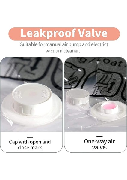 3 Orta ve 3 Büyük Askılı Dolap Vakum Saklama Torbaları Orta ve Büyük Boyutlu Organizatör Yerden Tasarruf Gardırop Sıkıştırılmış Askı Elbise Organizasyonu (Yurt Dışından) indirimleri