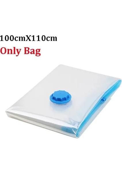 100CMX110CM-SADECE Çanta Vakum Mühürleyen Elektrikli Pompalı Giysi Saklama Torbası Elbise Sıkıştırma Saklama Torbaları Seyahat Yerden Tasarruf Organizatör Vakum Torbaları (Yurt Dışından)