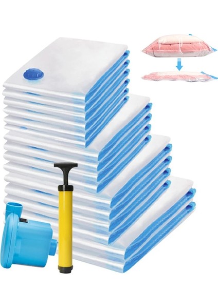 100CMX110CM-SADECE Çanta Vakum Mühürleyen Elektrikli Pompalı Giysi Saklama Torbası Elbise Sıkıştırma Saklama Torbaları Seyahat Yerden Tasarruf Organizatör Vakum Torbaları (Yurt Dışından) fırsatları