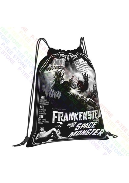 Resim Gösterisi Olarak 50X80 cm Frankenstein Uzay Canavarıyla Buluşuyor Ipli Çanta Spor Çantası Seyahat Yeni Stil Spor Çantası Büyük Kapasiteli (Yurt Dışından) fiyatları
