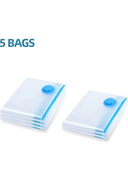 5 Adet Hiçbir Pompa 70X100 cm Vakum Saklama Torbaları Su Geçirmez Ev Elektrikli Süpürge Dolap Organizatör Giysiler Için Yerden Tasarruf Depolama Ambalaj Poşetleri (Yurt Dışından)