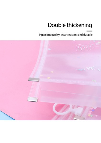 02 1 Adet Rastgele B 1 Adet Karikatür Kırtasiye Çantası Snap Düğmesi Kalem Kutusu Sevimli Uzay Tavşan Yaratıcı Şeffaf Su Geçirmez Çocuk Kalem Saklama Çantası (Yurt Dışından) fiyatları