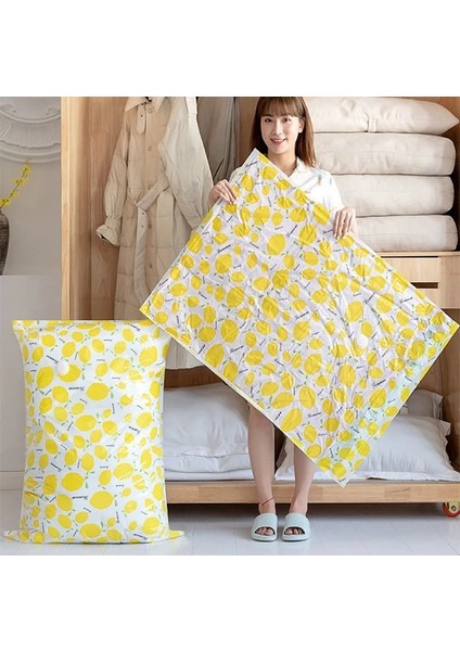 Manuel 40X60 cm Kalınlaştırılmış ve Büyütülmüş Vakum Torbası Saklama Torbası Şeffaf Giyim Mühür Sıkıştırılmış Seyahat Yerden Tasarruflu Çanta Ambalajı (Yurt Dışından) fırsatları