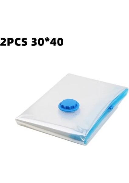 2 Adet 30X40MM Vakum Poşeti Pompası Sıkıştırılmış Çanta Elektrikli Pompa Seyahat Mini Vakumlama Makinesi Makinesi Space Saver Giysi Saklama Çantası Hava Pompası (Yurt Dışından)