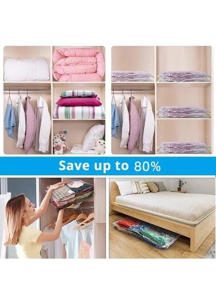 2 Adet 30X40MM Vakum Poşeti Pompası Sıkıştırılmış Çanta Elektrikli Pompa Seyahat Mini Vakumlama Makinesi Makinesi Space Saver Giysi Saklama Çantası Hava Pompası (Yurt Dışından) modelleri