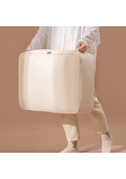 Beyaz - S Büyük Oxford Yorgan Elbise Saklama Çantası Katlanabilir Dolap Yastık Pantolon T-Shirt Tutucu Konteyner Yerden Tasarruf Sağlayan Aksesuarlar Organizatör (Yurt Dışından) fırsatları