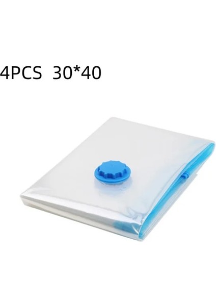 4 Adet 30X40 Sıkıştırılmış Çanta Elektrikli Pompa Seyahat Vakum Poşeti Pompası Mini Vakumlama Makinesi Makinesi Space Saver Giysiler Için Gıda Organizatör (Yurt Dışından)